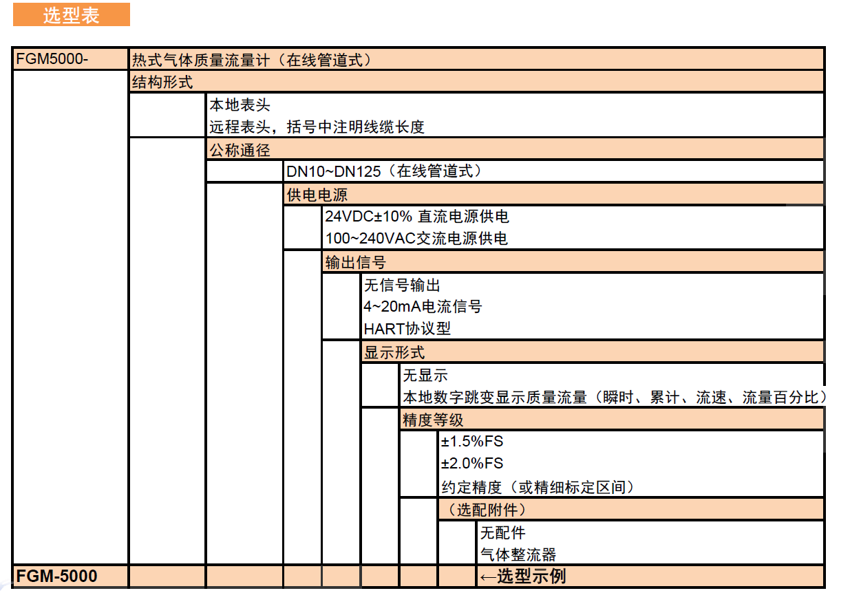 FGM5000氣體